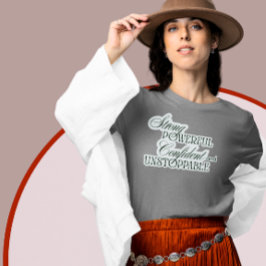 Camiseta Inspiradora Imparável