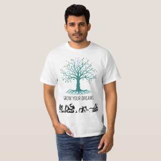 Camiseta Inspiradora Motivacional Cresça Seus Sonh