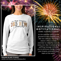 Camiseta Inspiradora Motivacional Manga Longa