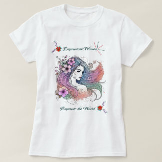 Camiseta Inspiradora para o Dia das Mulheres