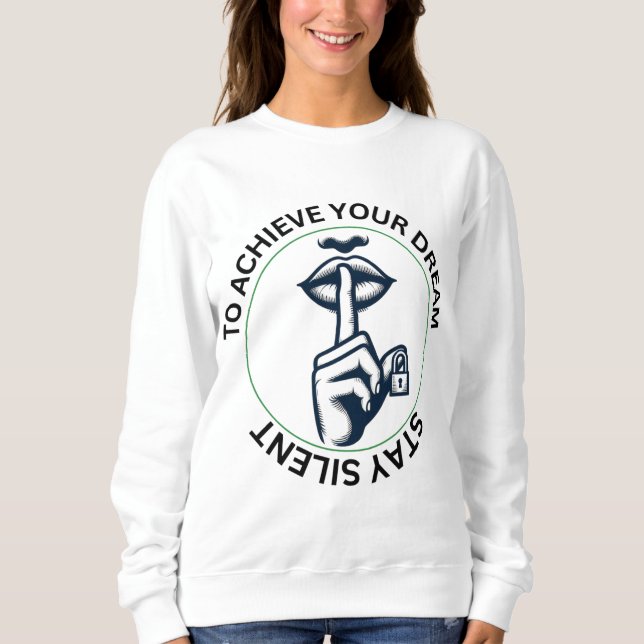 Camiseta inspiradora: para realizar seu sonho. (Frente)