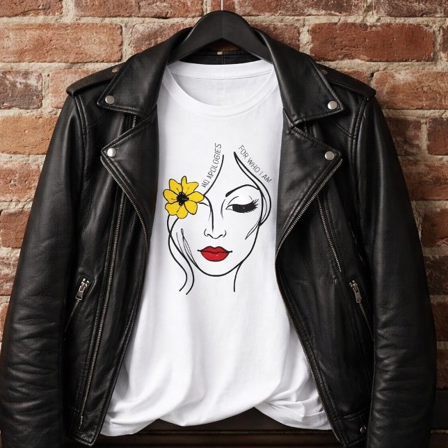 Camiseta Inspiradora Sem Desculpas (Criador carregado)