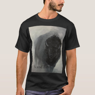 Camiseta Inspiradora Stand Firm Bison