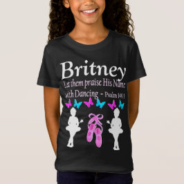 CAMISETA INSPIRANDO COTAÇÃO DE DANCER PERSONALIZADA NA CAMI