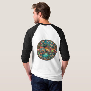 Camiseta Inspirando-se em viagens pela antiga Overseas High
