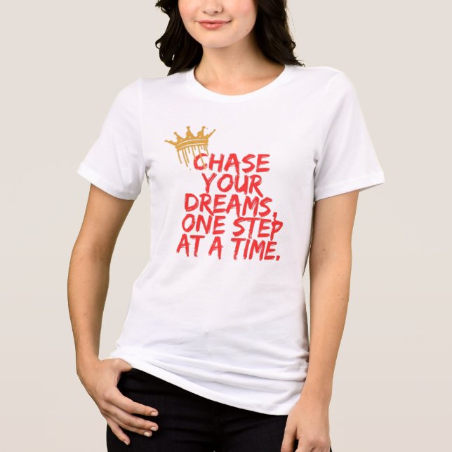 Camiseta Inspirational Motivational Quotes Design  (Frente)