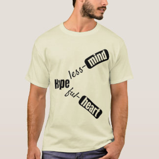Camiseta Inspirational Quote Tee – Mind & Heart