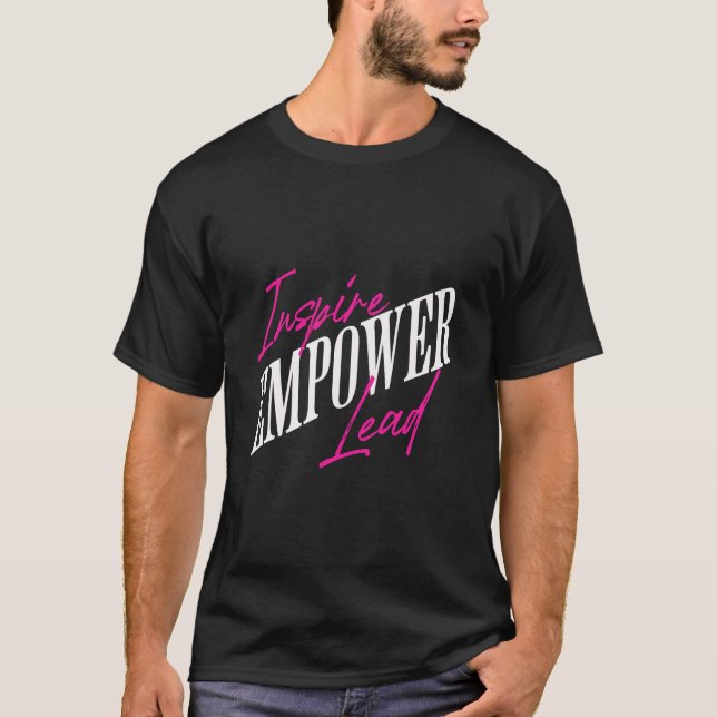 Camiseta Inspire o chumbo empower (Frente)