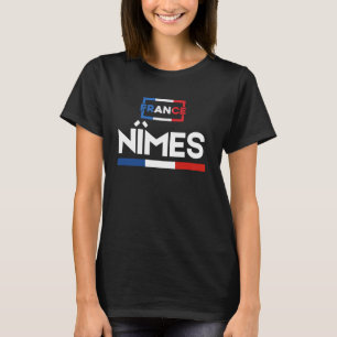 Camiseta Inspiring Nîmes City France Férias em Viagem