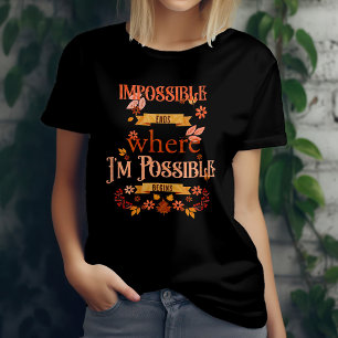 Camiseta Inspiron Red Vintage Watercolor Floral