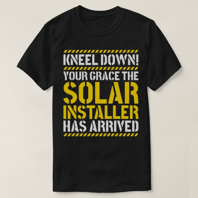 Camiseta Inst Solar do Conector de Energia Renovável do Pai (Frente do Design)