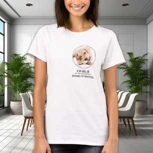 Camiseta Instagrama de Mídia Social do Influenciador de Pet
