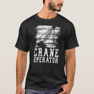 Camiseta Instalação de Construção de Equipamento Pesado Por