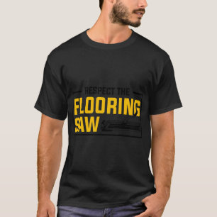 Camiseta Instalação no chão Instalador de chão Contratante