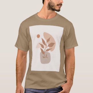 Camiseta Instalações de Meio século minimalistas