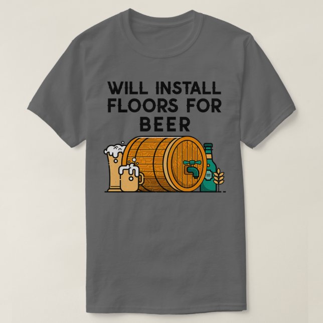 CAMISETA INSTALADOR DE FLORAÇÃO (Frente do Design)