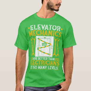 Camiseta Instalador do Elevator