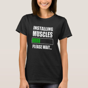 Camiseta Instalando Músculos Coletor de Arroz