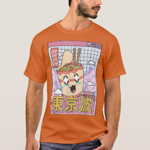 Camiseta Instantâneo Ramen Noodles Japonês Kawaii Vaporwave