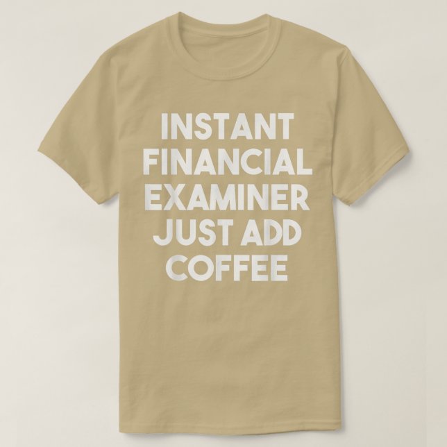 Camiseta Instantâneo técnico financeiro simplesmente adicio (Frente do Design)