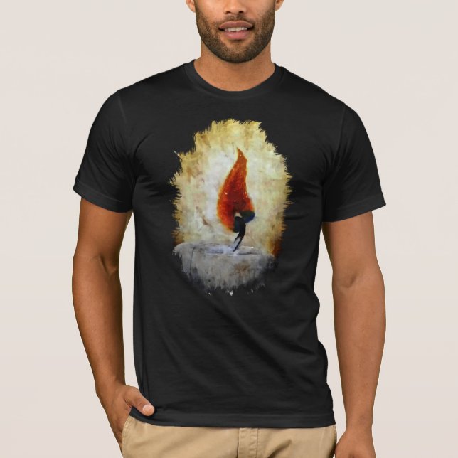 Camiseta Instead of Cursing the Darkness Light a Candle (Frente)