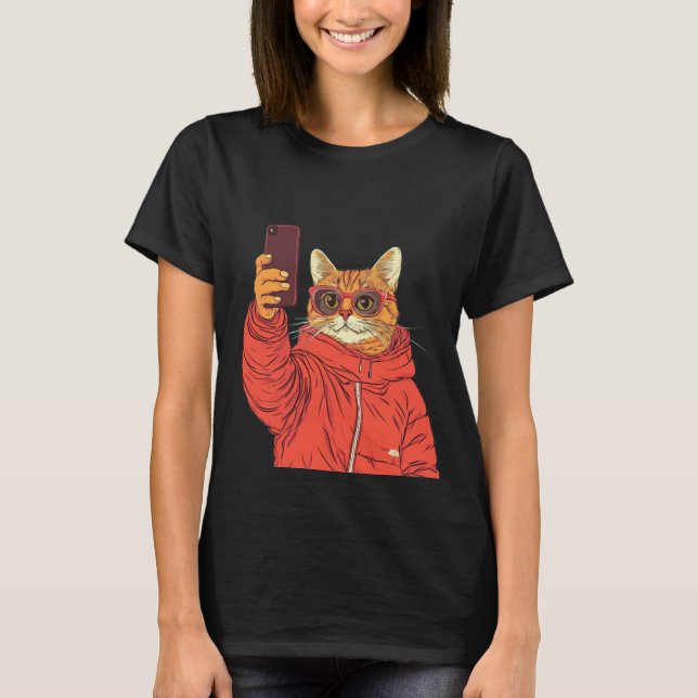 Camiseta Instragram Cat (Frente)