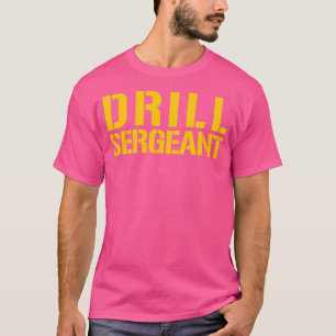 Camiseta Instrução de acampamento militar uniforme de inici