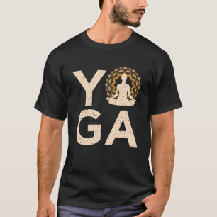 Camiseta Instrução Yoga Yoga Buddhism Namaste Lifstyle Yoga