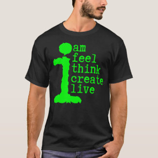 Camiseta Instruções de vida do Human Am I 1