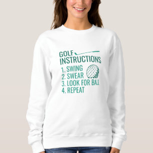 Camiseta Instruções para Golf