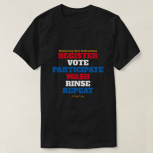 Camiseta Instruções para o tratamento da democracia - Um 