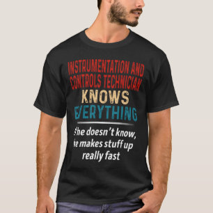 Camiseta Instrumentação E Controles Conhecimentos Técnic