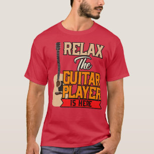 Camiseta Instrumentário de String do Leitor de Violão Vinta