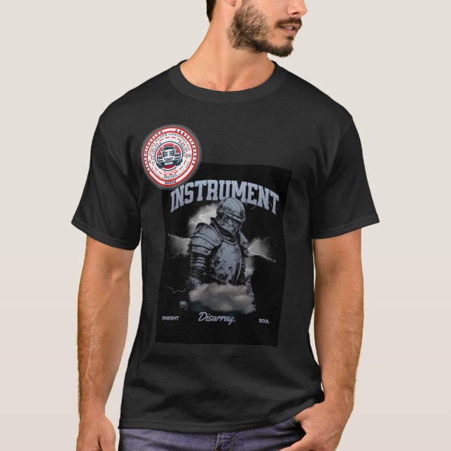 Camiseta instrumento de cavaleiro de guerra (Frente)