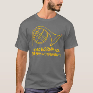 Camiseta Instrumento de sopro Tuba Orquestra família