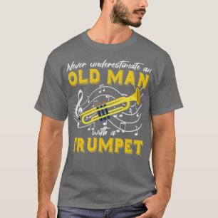 Camiseta Instrumento de Trompete Presente Musical