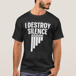 Camiseta Instrumento Marimba I Destrui Silêncio
