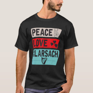 Camiseta Instrumento Musical Clarsach Gaelic Clàrsa Escocês