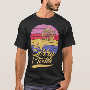 Camiseta Instrumento Musical Engraçado Desculpe-me por ter