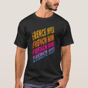 Camiseta Instrumento Musical Francês do Corno Tropical Joga