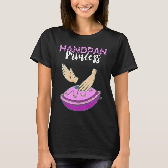 Camiseta Instrumento Musical Lady Hang Drum da Princesa Han (Frente)