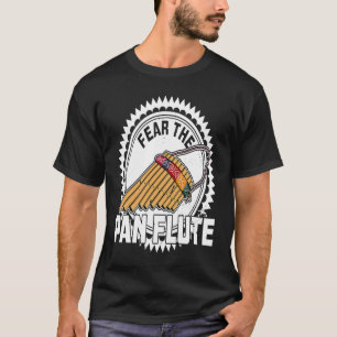 Camiseta Instrumento Musical Pan Flute 5