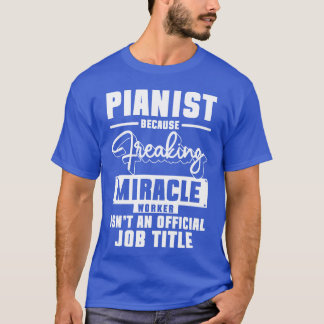 Camiseta Instrumento Musical Piano Retro
