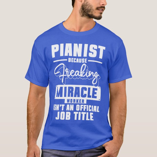 Camiseta Instrumento Musical Piano Retro (Frente)