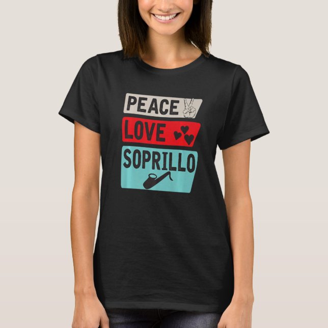 Camiseta Instrumento Musical Soprillo Soprillo Mu (Frente)