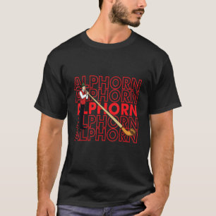 Camiseta Instrumento Musical Suíço Alforn Music Alps Switz