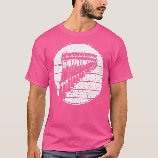 Camiseta Instrumento Pan Flutist Pan Flute (Frente)