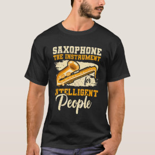 Camiseta Instrumento Para Pessoas Inteligentes - Saxofone