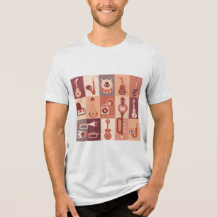Camiseta Instrumentos de música