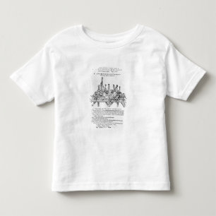 Camiseta Instrumentos para as dissecções, ilustração 'd